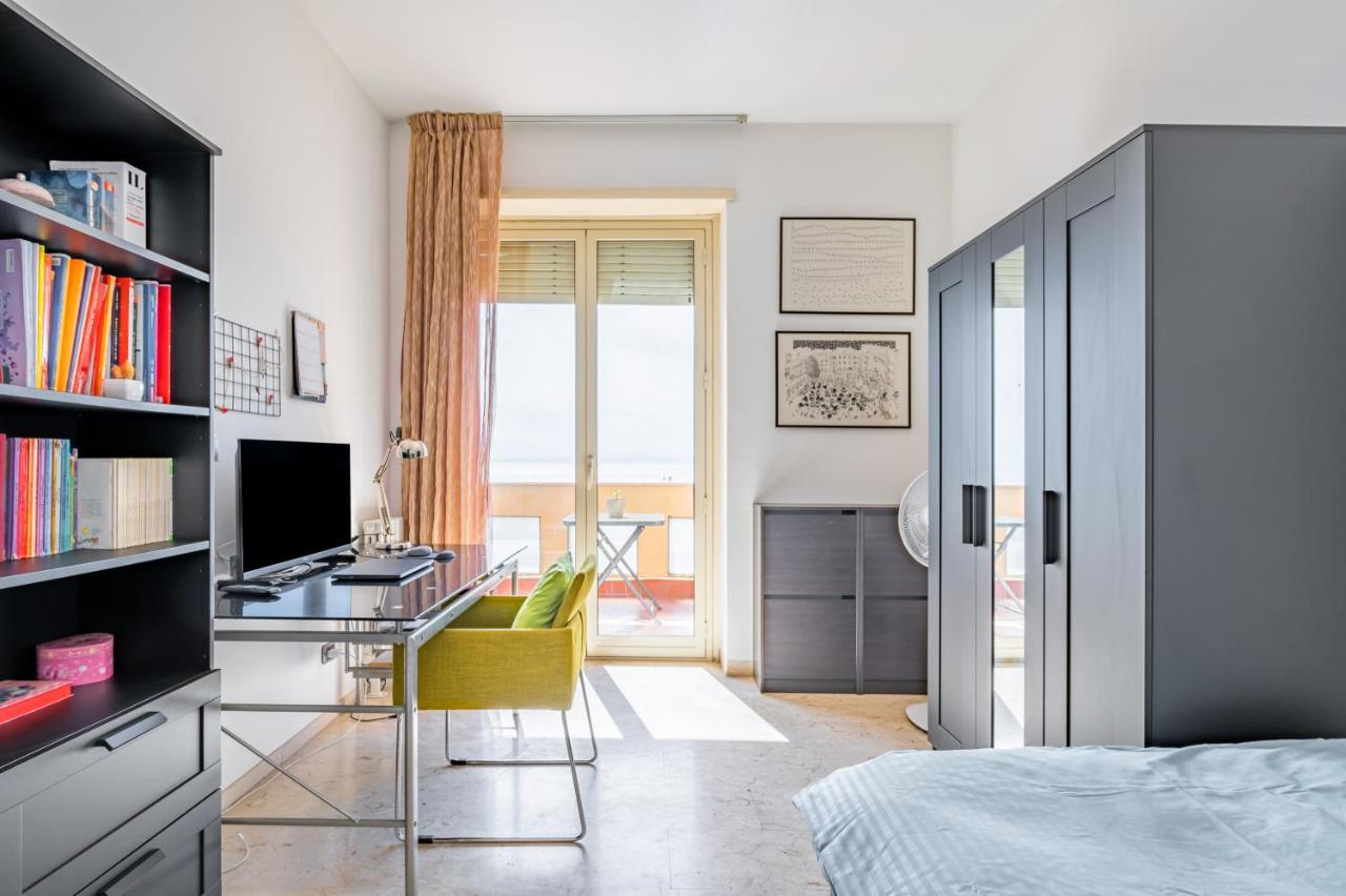 Catania Seaview Apartment With Balcony Exteriör bild